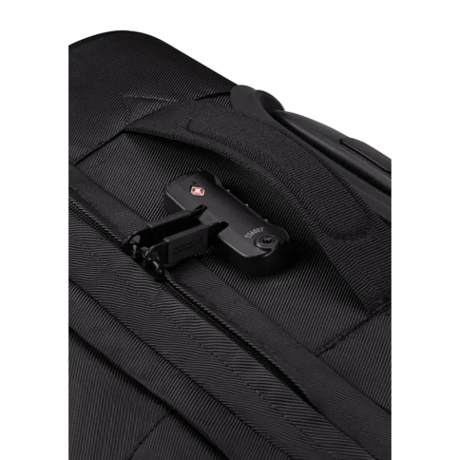New American Tourister Urban Track Duffle/Wheels Backpack asphalt black
