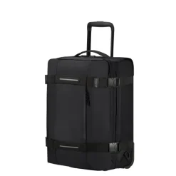 New American Tourister Urban Track Duffle/Wheels Backpack asphalt black
