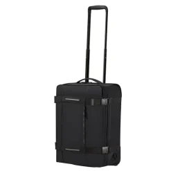 New American Tourister Urban Track Duffle/Wheels Backpack asphalt black