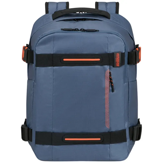 Outlet American Tourister Urban Track Laptop Backpack 15,6" coated Navy/Orange