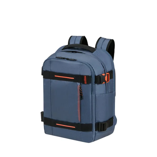 Outlet American Tourister Urban Track Laptop Backpack 15,6" coated Navy/Orange