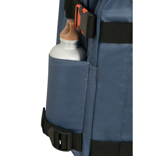 Outlet American Tourister Urban Track Laptop Backpack 15,6" coated Navy/Orange
