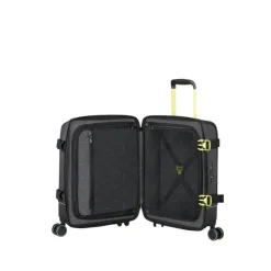 American Tourister Urban Track Spinner S TSA Coated black/lime