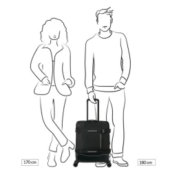 Discount American Tourister Urban Track Spinner S TSA asphalt black