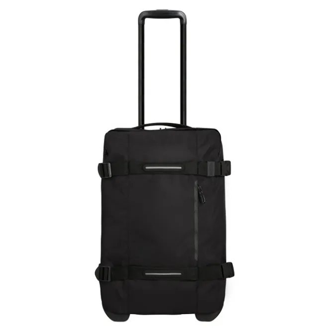 Discount American Tourister Urban Track Duffle/Wheels S asphalt black