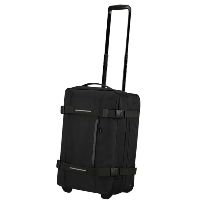 Discount American Tourister Urban Track Duffle/Wheels S asphalt black