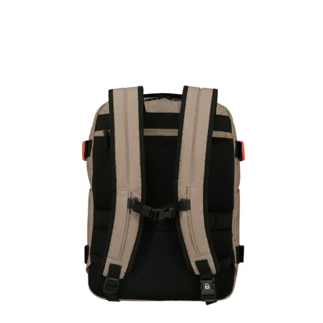 Discount American Tourister Urban Track Laptop Backpack 15,6" coated Beige/Orange