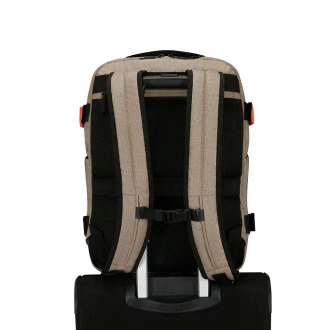 Discount American Tourister Urban Track Laptop Backpack 15,6" coated Beige/Orange