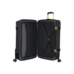 Discount American Tourister Urban Track Spinner L TSA Coated black/lime