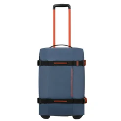 Outlet American Tourister Urban Track Duffle/Wheels S Coated navy/orange