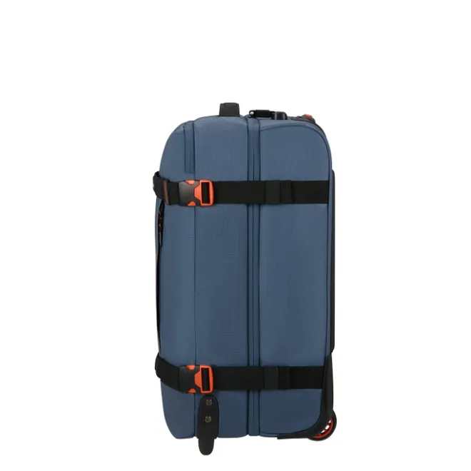 Outlet American Tourister Urban Track Duffle/Wheels S Coated navy/orange