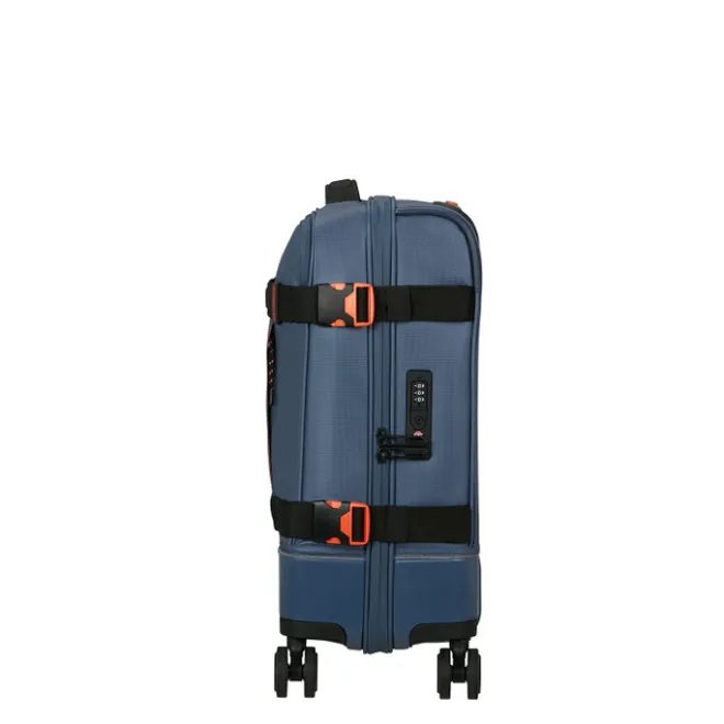 New American Tourister Urban Track Spinner S TSA Coated navy/orange