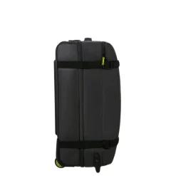 Clearance American Tourister Urban Track Duffle/Wheels M Coated black/lime