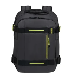 Outlet American Tourister Urban Track Laptop Backpack 15,6" coated black/Lime