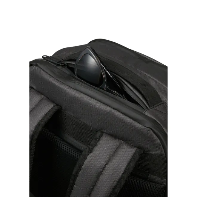 Outlet American Tourister Urban Track Laptop Backpack 15,6" coated black/Lime