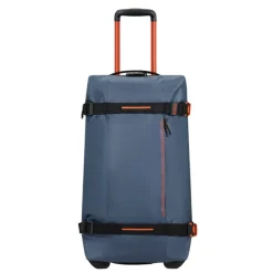 New American Tourister Urban Track Duffle/Wheels M Coated navy/orange