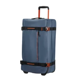 New American Tourister Urban Track Duffle/Wheels M Coated navy/orange