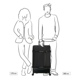 Outlet American Tourister Urban Track Spinner L TSA asphalt black