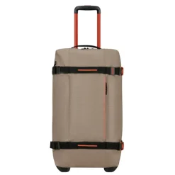 Discount American Tourister Urban Track Wheeled Duffle M Coated beige/orange