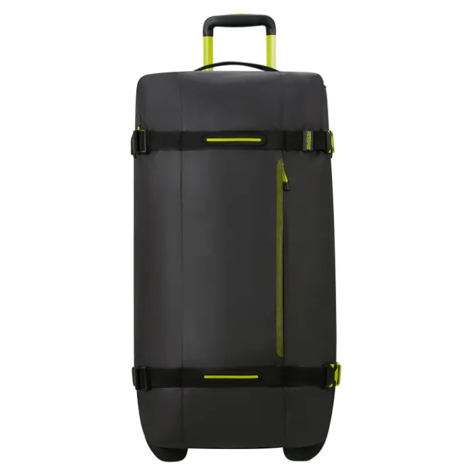 Clearance American Tourister Urban Track Duffle/Wheels L Coated black/lime