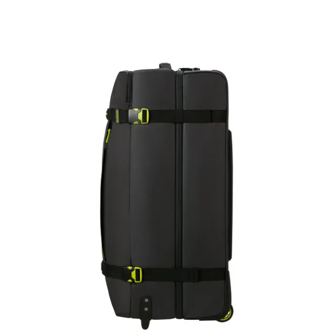 Clearance American Tourister Urban Track Duffle/Wheels L Coated black/lime