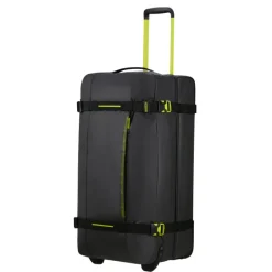 Clearance American Tourister Urban Track Duffle/Wheels L Coated black/lime