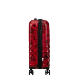 Clearance American Tourister Wavebreaker Disney Spinner 55/20 TSA mickey comics red