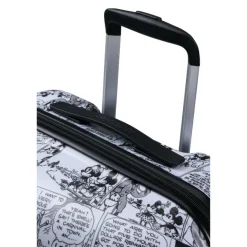 New American Tourister Wavebreaker Disney Spinner 55/20 TSA minnie comics white