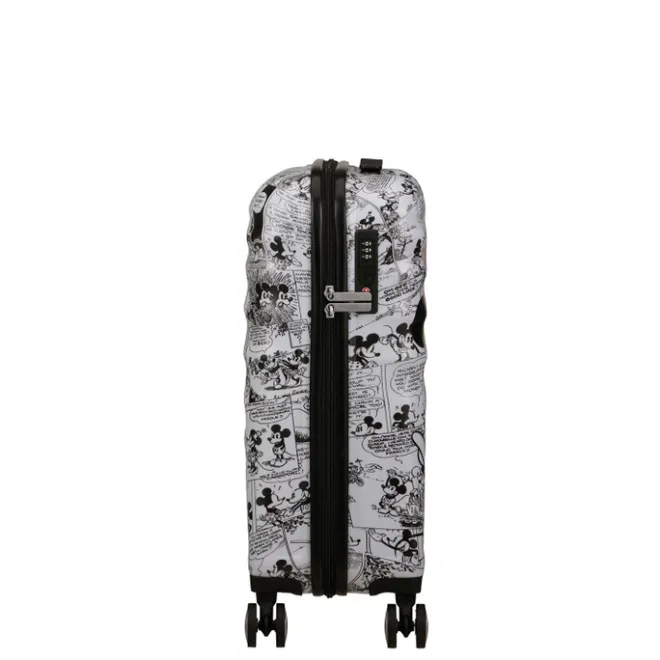 New American Tourister Wavebreaker Disney Spinner 55/20 TSA minnie comics white