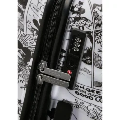 New American Tourister Wavebreaker Disney Spinner 55/20 TSA minnie comics white
