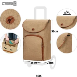 Outlet Andersen Alu Star Shopper Reik beige