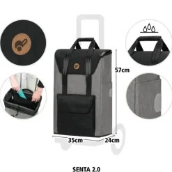 Sale Andersen Royal Shopper Senta 2.0 grey