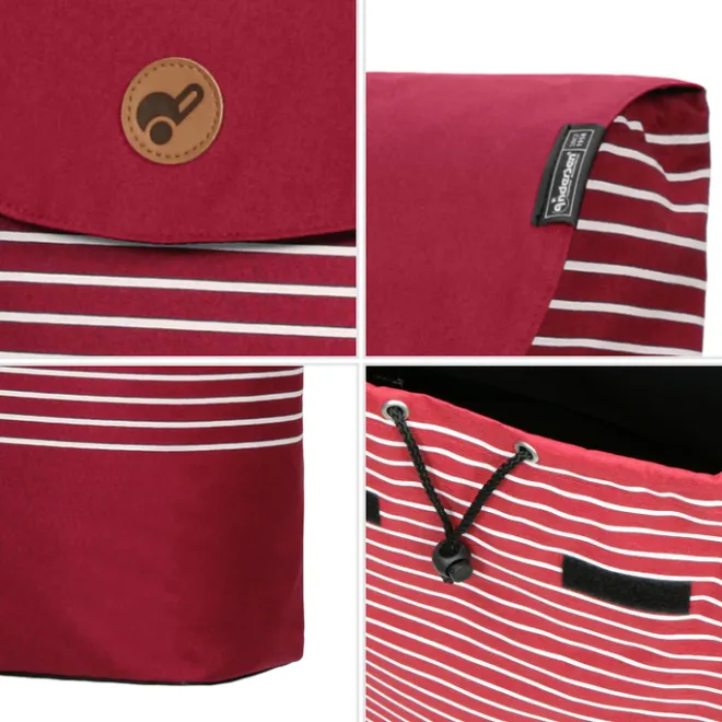 Clearance Andersen Scala Shopper Tilde red