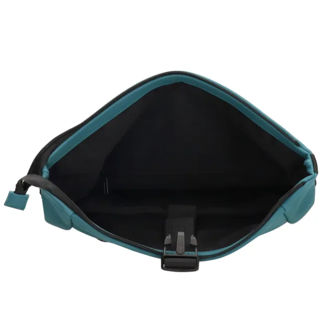 New Beagles Originals Rolltop Rugtas Waterproof 15.6" petrol blauw