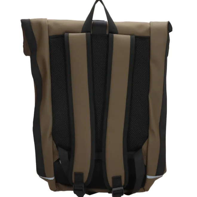 New Beagles Originals Rolltop Rugtas Waterproof 15.6" olijf groen