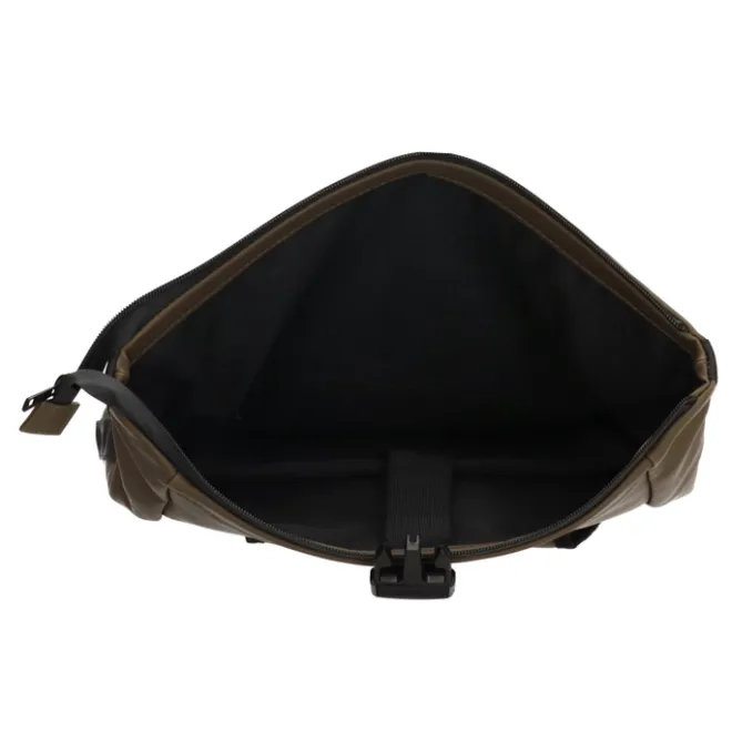 New Beagles Originals Rolltop Rugtas Waterproof 15.6" olijf groen
