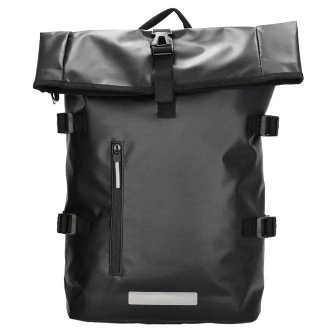 Beagles Originals Tokyo Rolltop Rugtas Waterproof 15,6" zwart