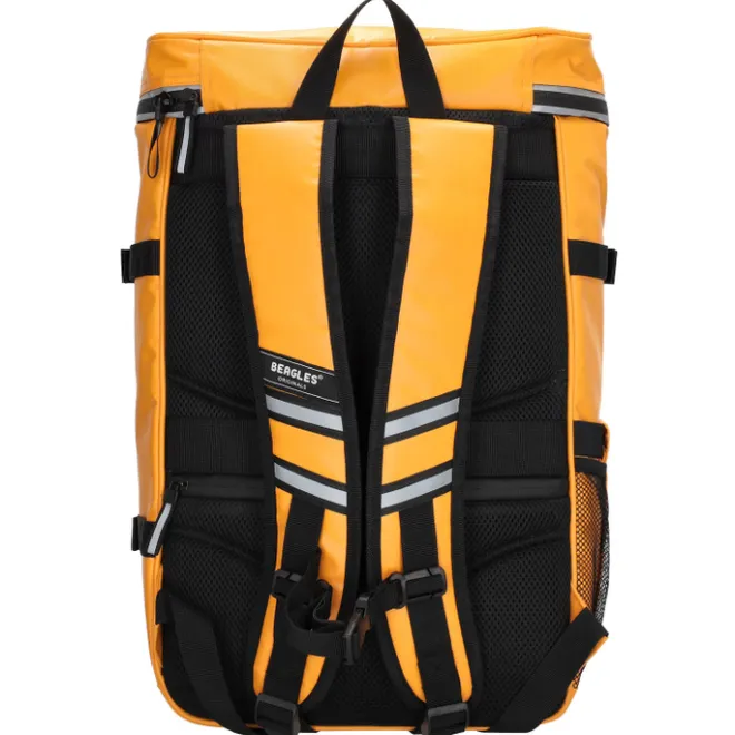 Online Beagles Originals Tokyo Tarp Rugtas L Waterproof 15.6" okergeel