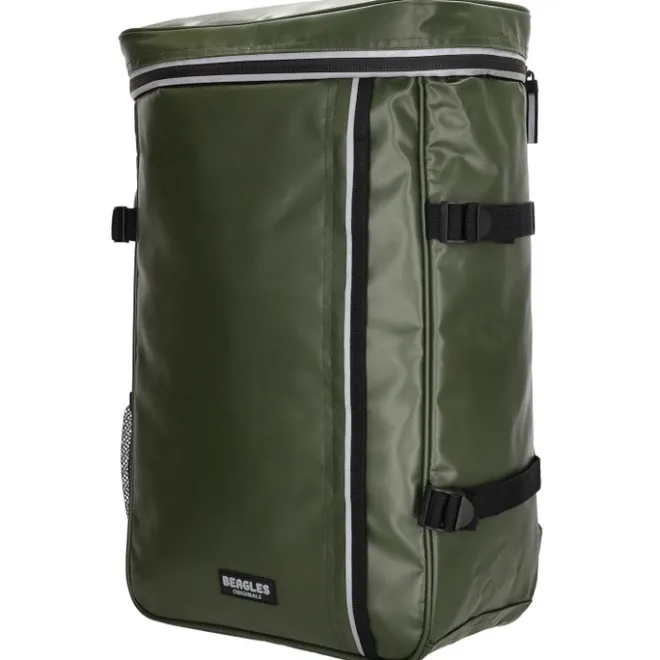 Best Beagles Originals Tokyo Tarp Rugtas L Waterproof 15.6" olijfgroen