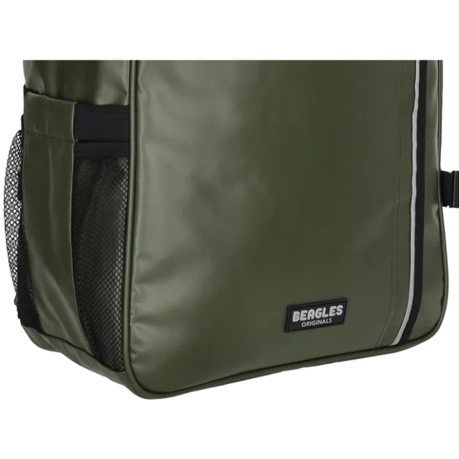 Best Beagles Originals Tokyo Tarp Rugtas L Waterproof 15.6" olijfgroen