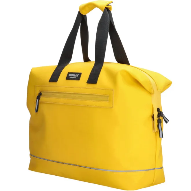 Outlet Beagles Originals Weekendtas Reistas Waterproof geel