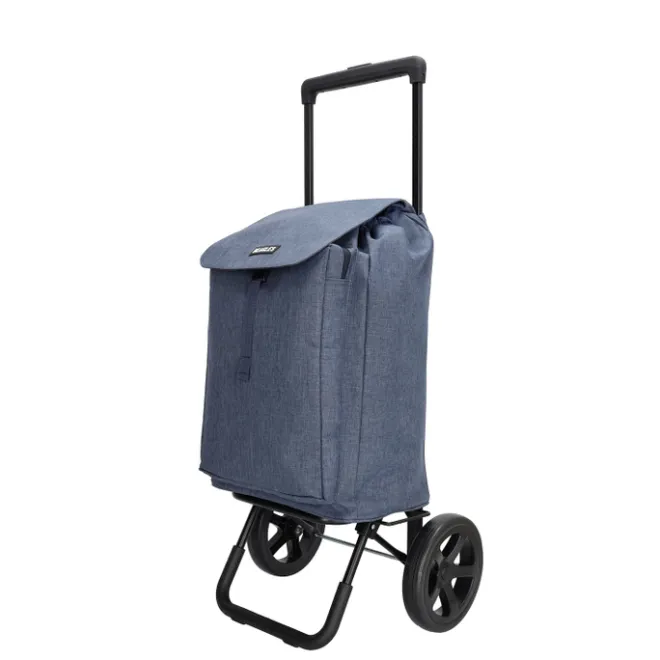 Online Beagles Shop & Go Cartease Boodschappentrolley blauw