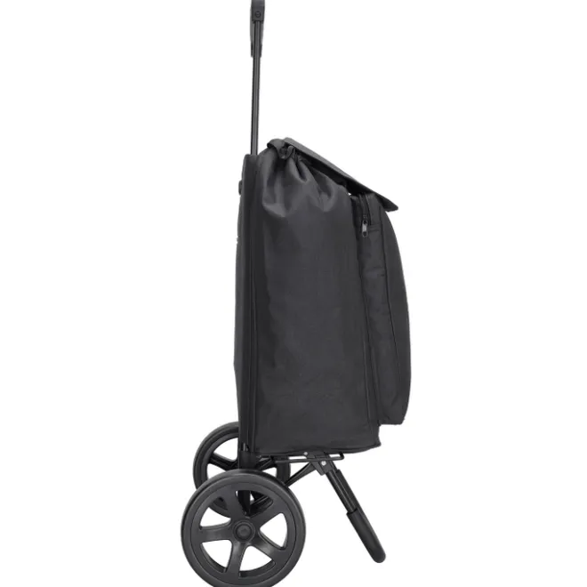 Sale Beagles Shop & Go Cartease Boodschappentrolley zwart