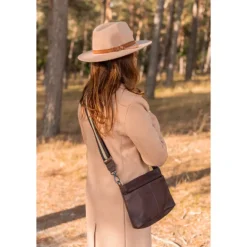 Sale Bear Design Ashley Crossbody cognac