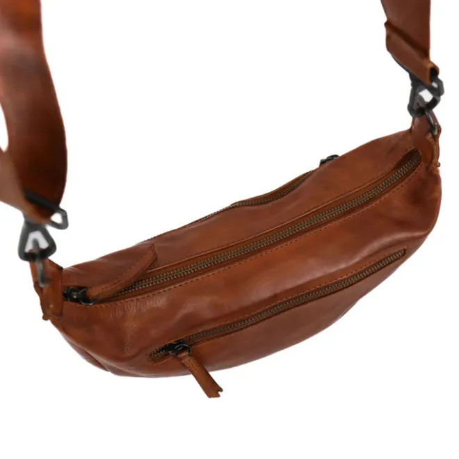 Sale Bear Design Clara Crossbody cognac