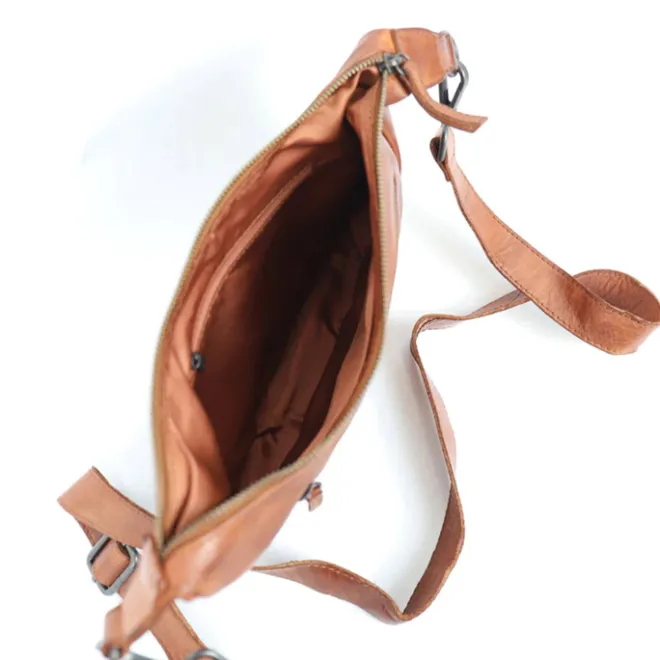 Sale Bear Design Clara Crossbody cognac