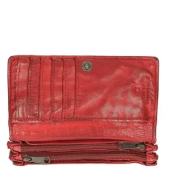 Bear Design Cow Lavato Dames Portemonnee 12cc red