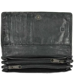 Hot Bear Design Cow Lavato Dames Portemonnee 12cc black2