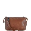 New Bear Design Cow Lavato Uma Crossbody cognac