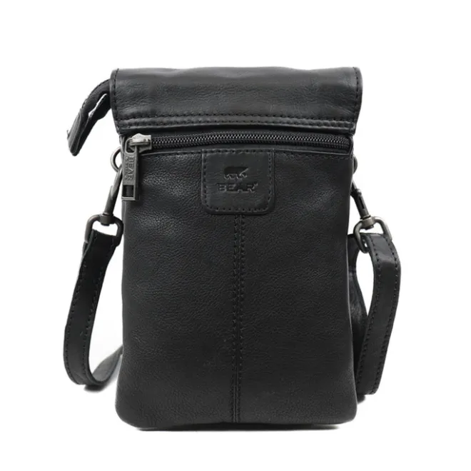 Sale Bear Design Daisy Shoulderbag black